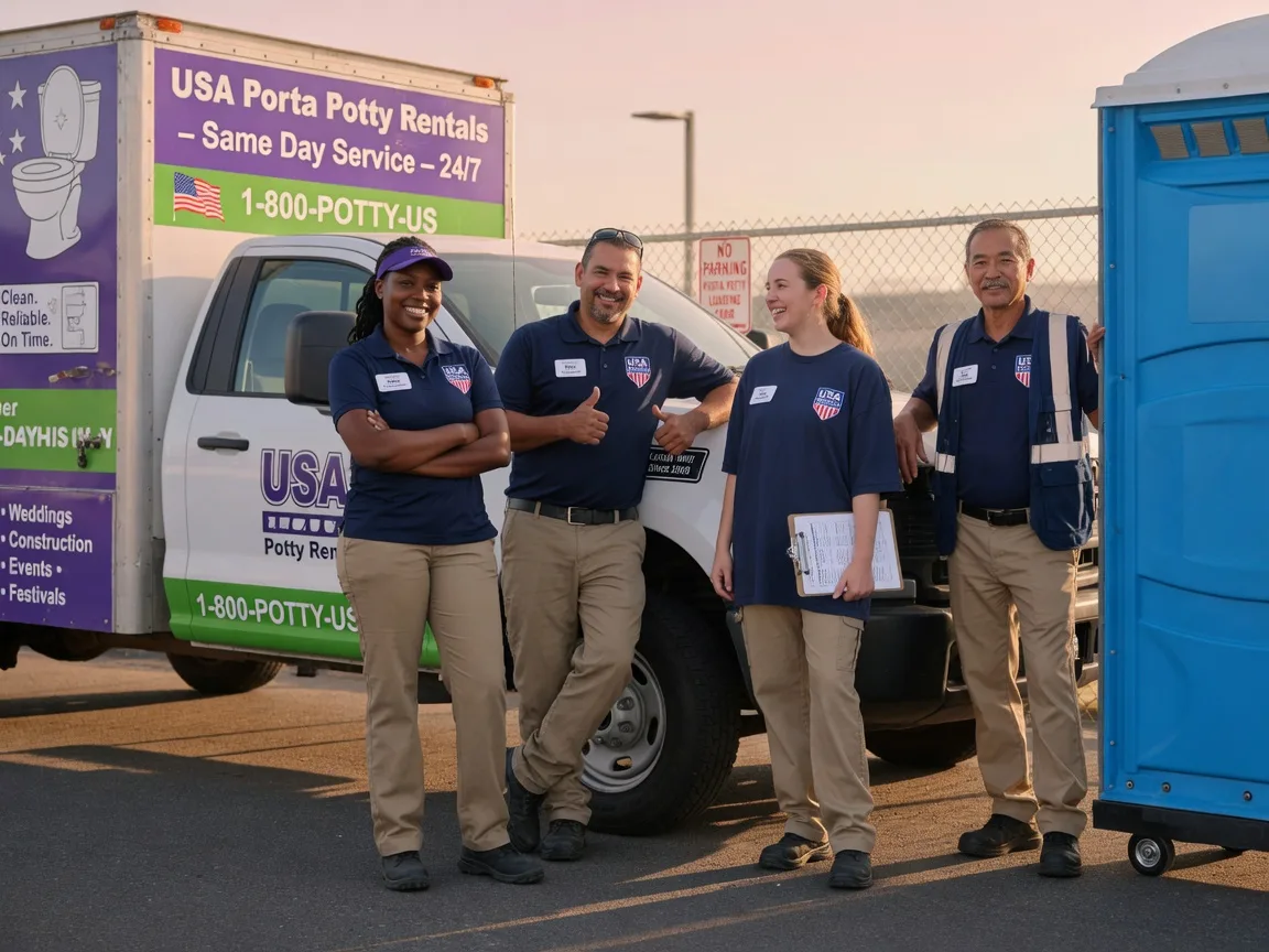 Porta Potty Rental company in Jenner, CA